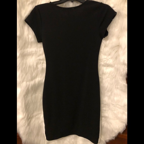 NWOT Almost Famous Black & White Dress, Size Medium - Picture 2 of 2